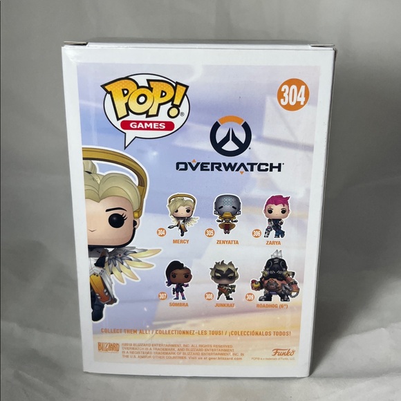 Funko Pop Video Games Overwatch Mercy 304 - Picture 3 of 6